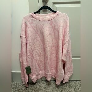 Dairy Boy Large Pink Bubblegum Camo Sweatshirt. 💕⚡️